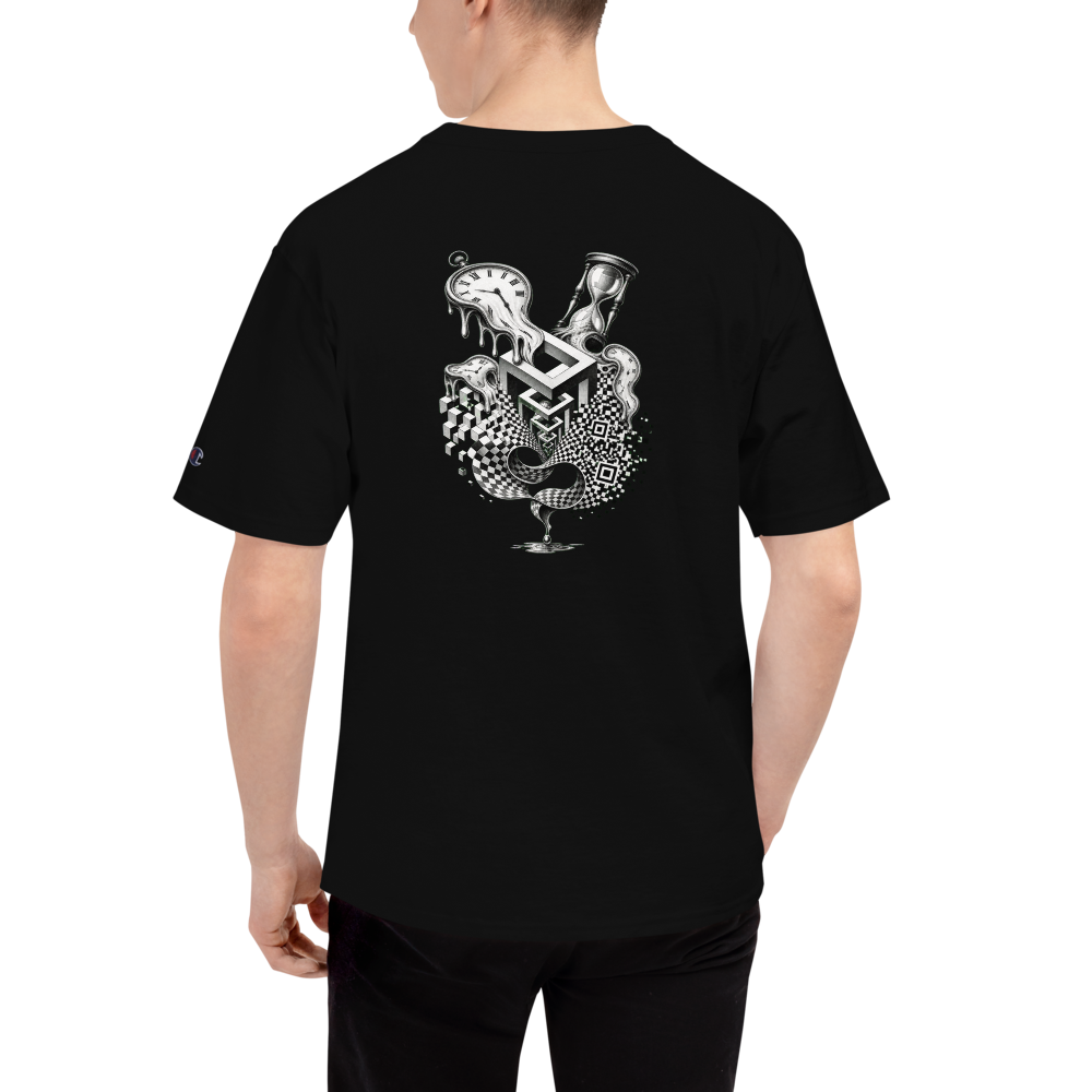 Que.T MIRAGE | Surreal Embroidered Streetwear Shirt