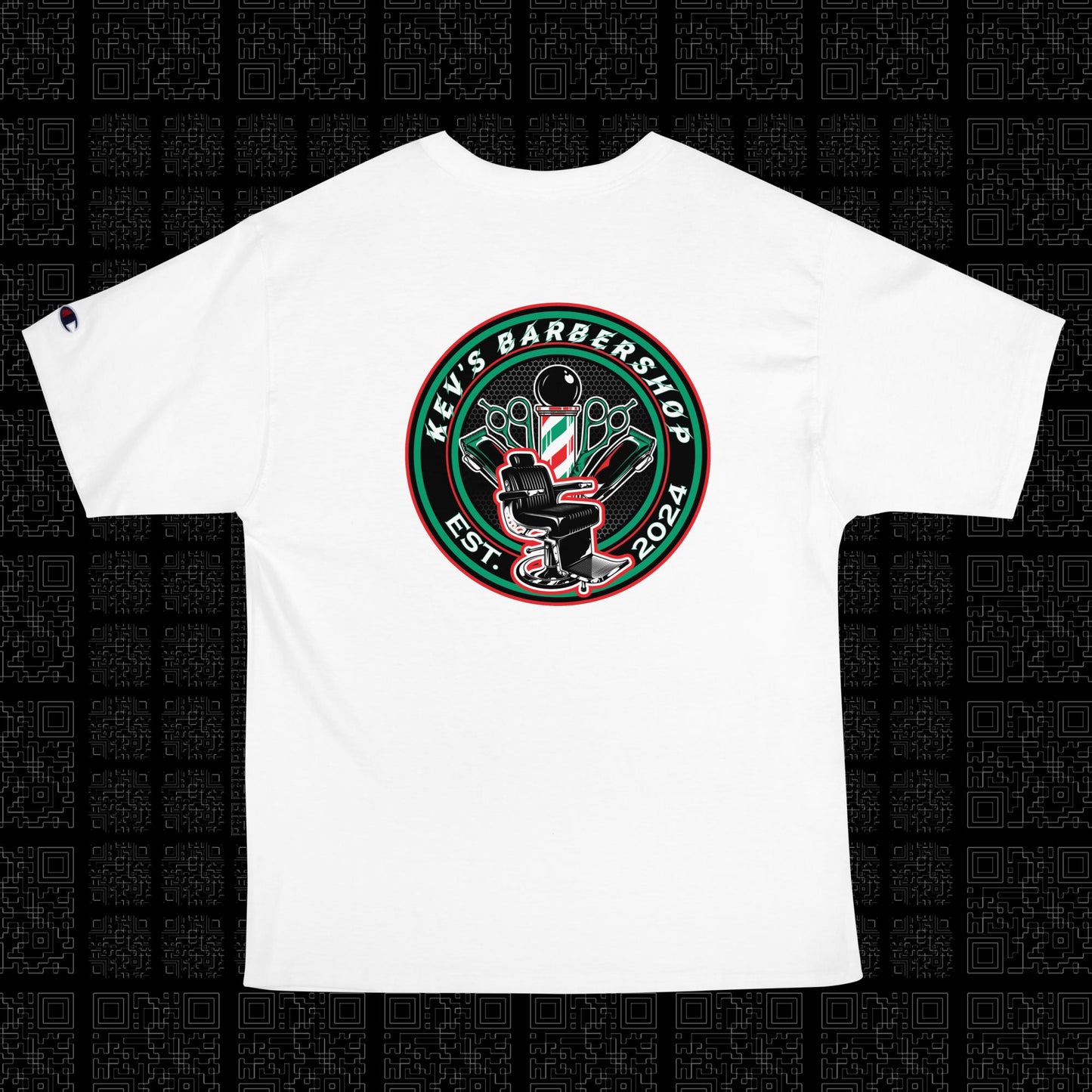 Community Shirt Red- Que.R X Kev's Barbershop