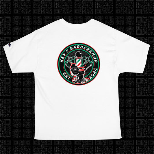 Community Shirt Red- Que.R X Kev's Barbershop