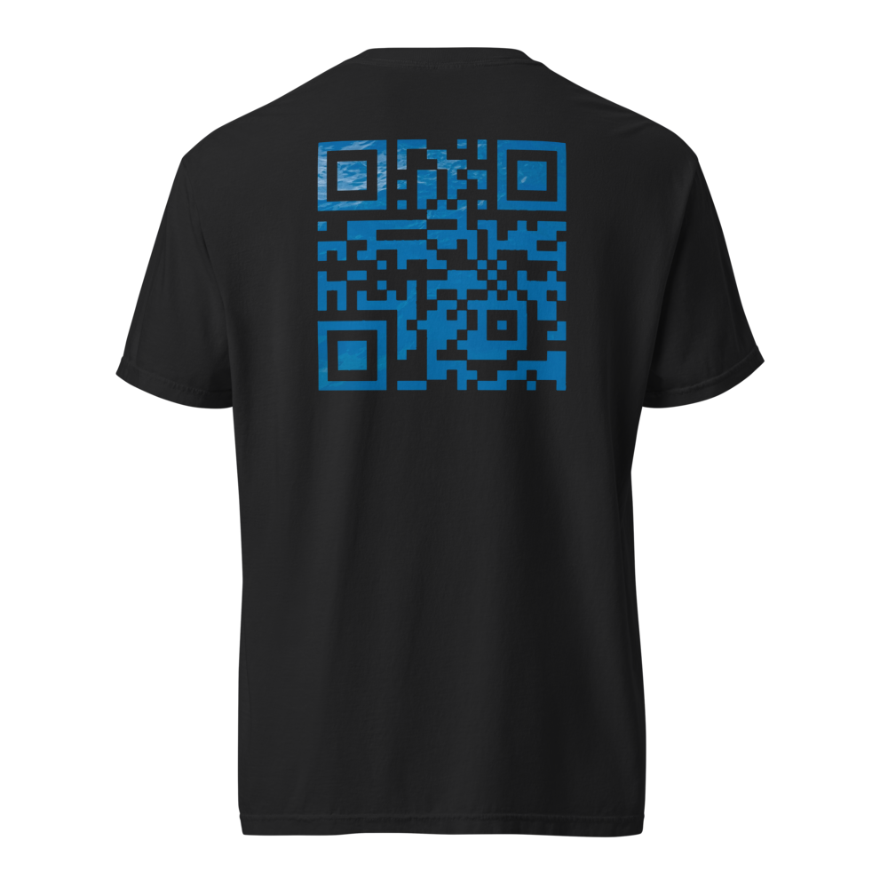 Que.R Greece Capsule | MATI Embroidered Pixel Eye Shirt