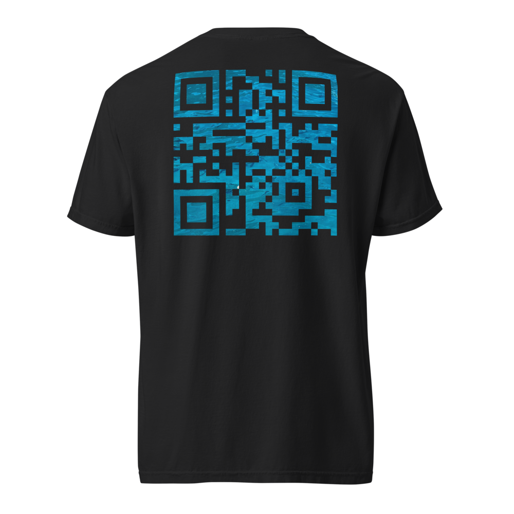 Que.R Greece Capsule Shirt | DEPTH Embroidery & Water QR
