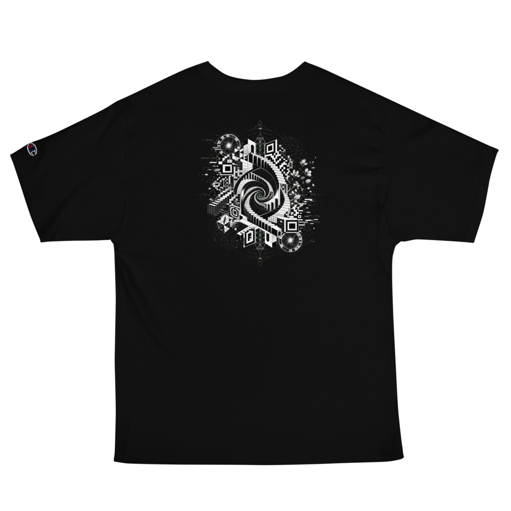 CHRONOSHIFT Embroidered Shirt | Que.R Comment Drop