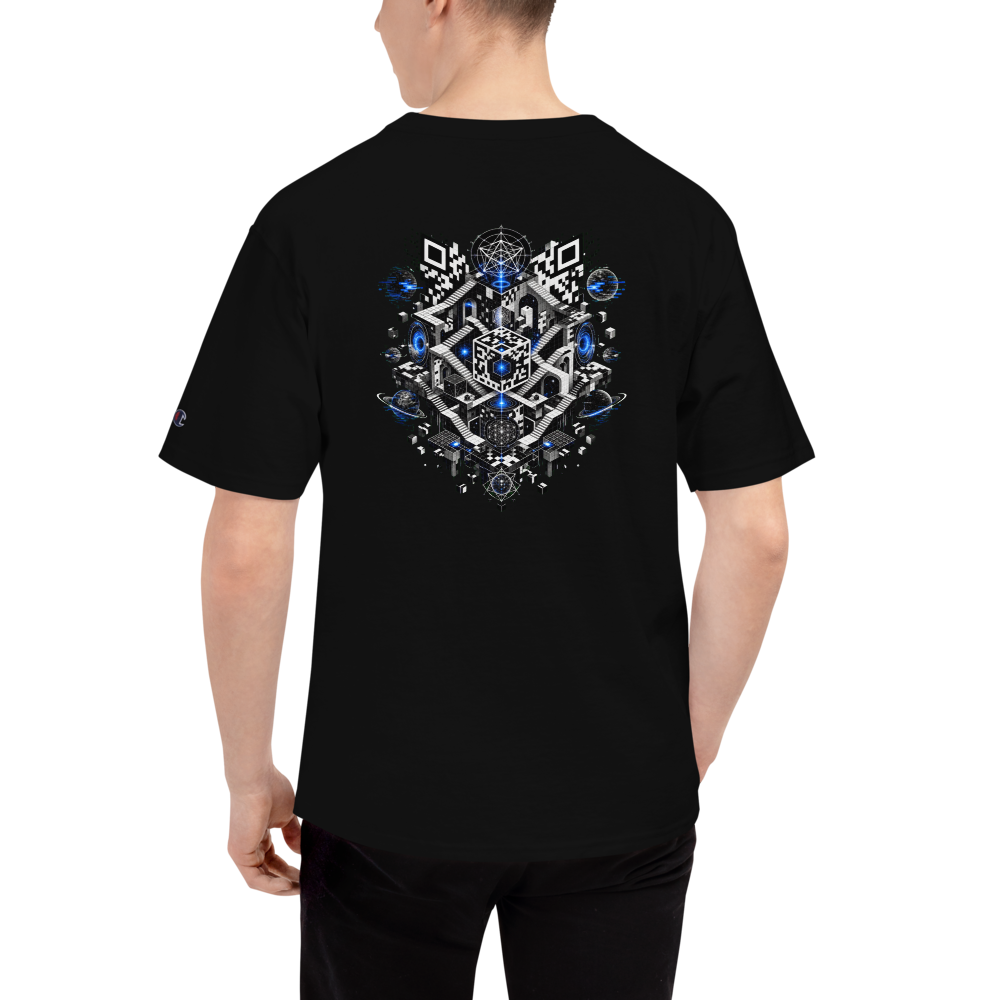 Que.T Astral Shirt – Embroidered Cosmic Design