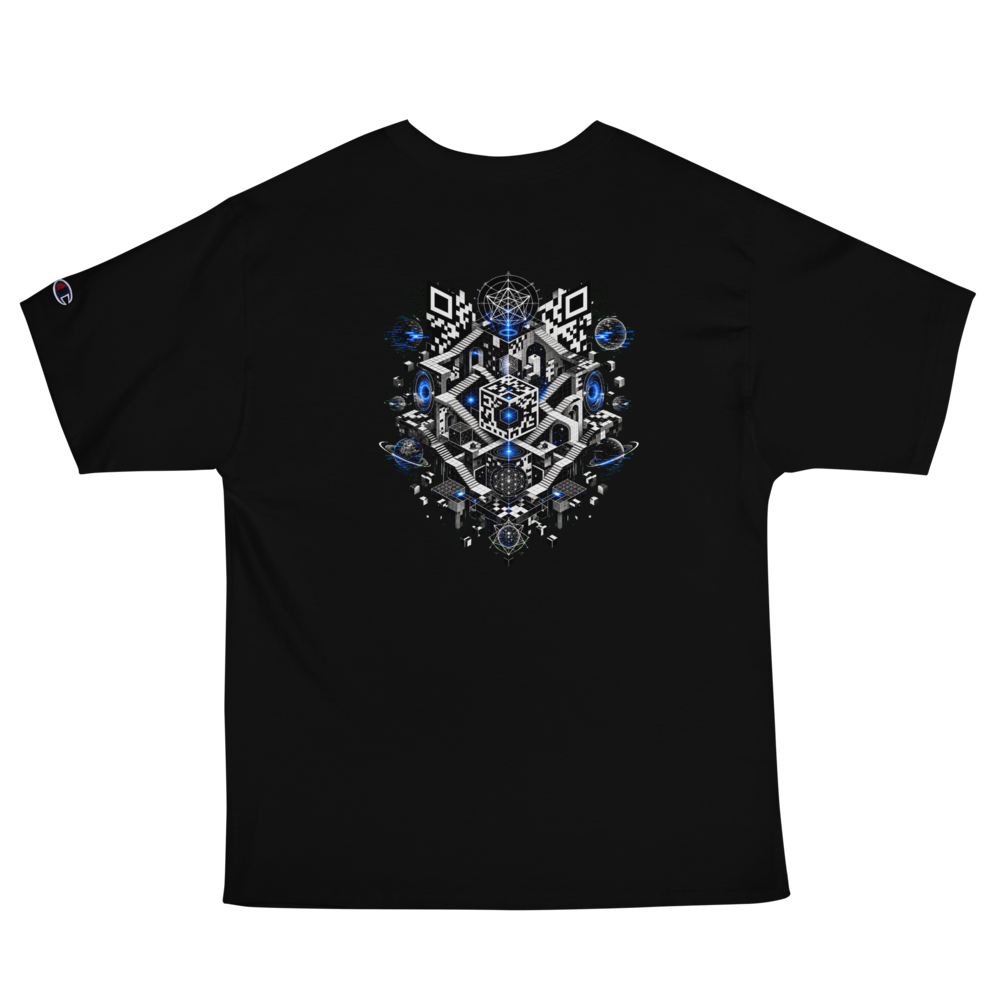 Que.T Astral Shirt – Embroidered Cosmic Design