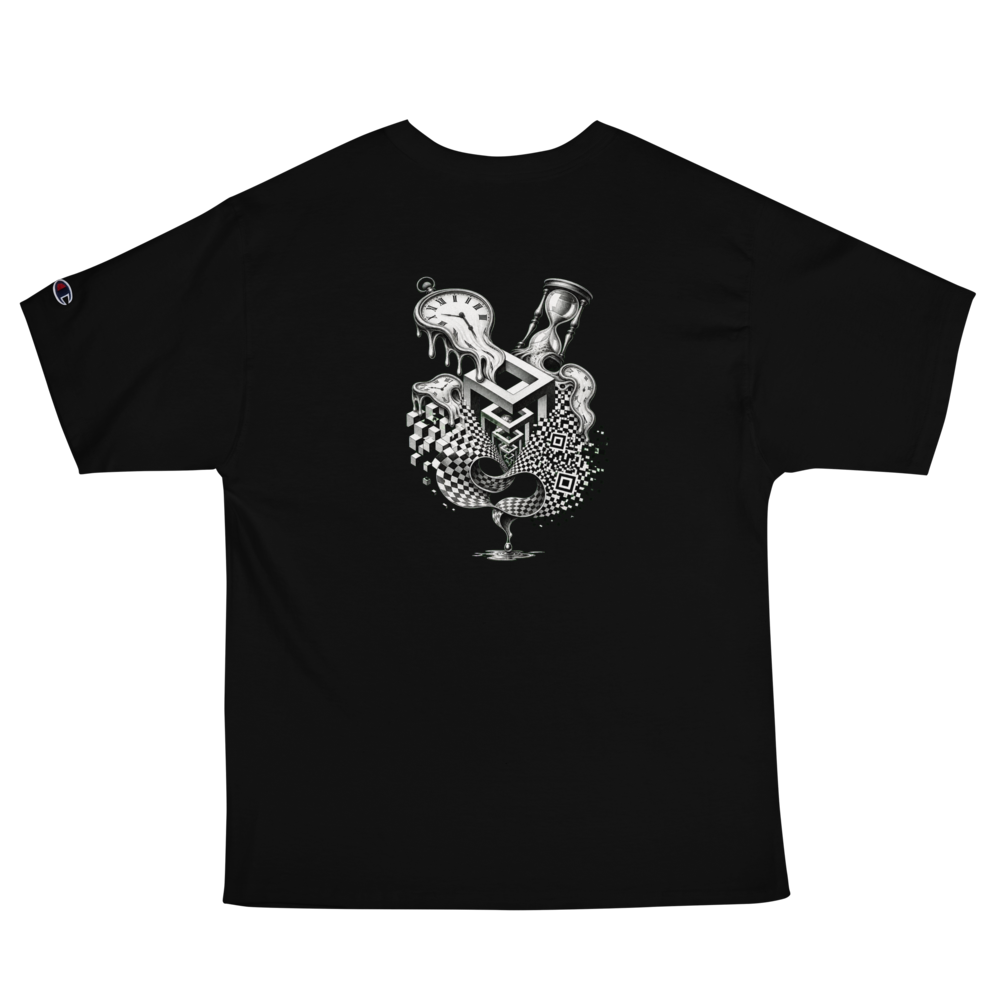 Que.T MIRAGE | Surreal Embroidered Streetwear Shirt
