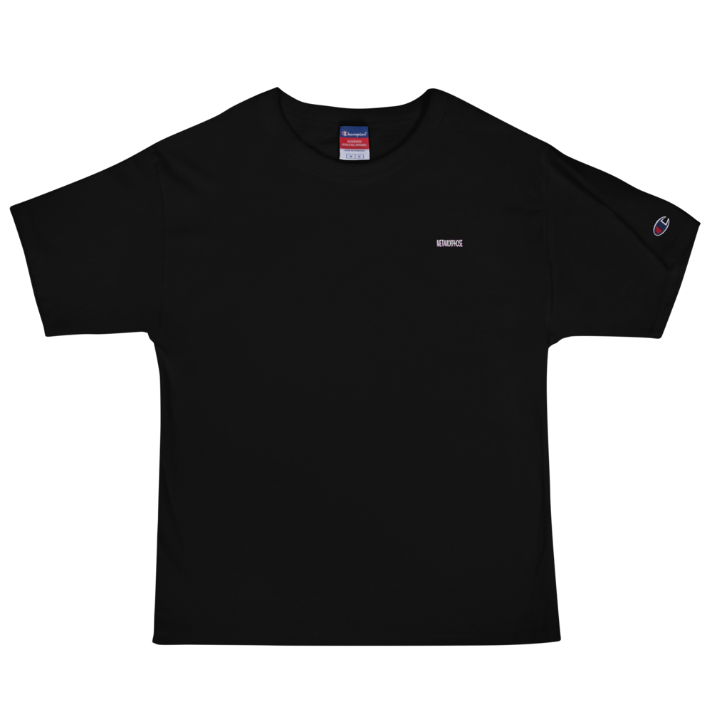 METAMORPHOSE Embroidered Shirt with Butterfly QR Art