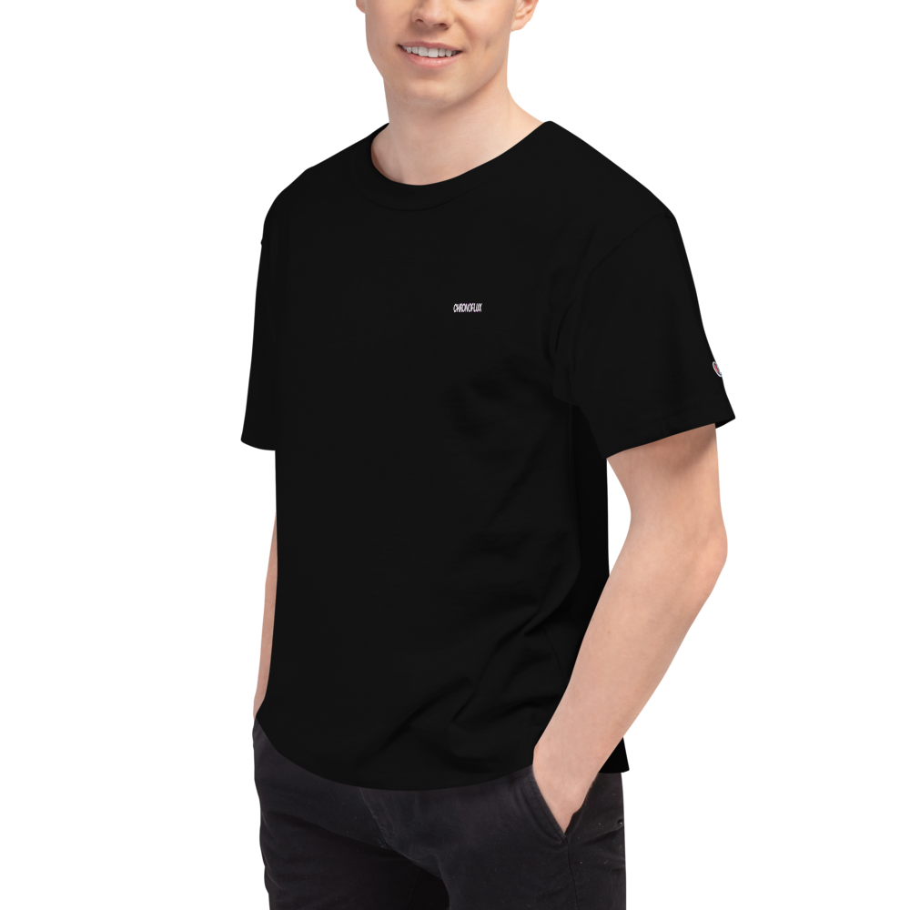 CHRONOFLUX Embroidered Shirt with Escher Staircase Art