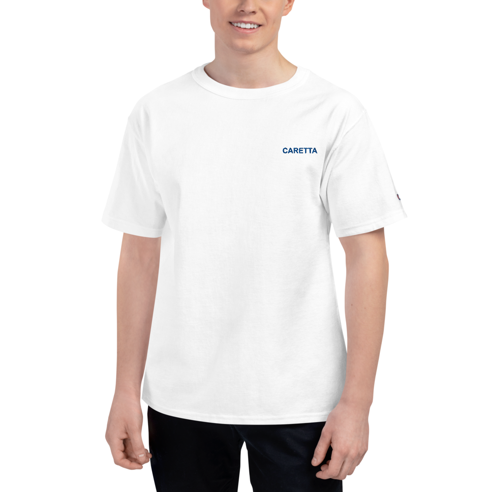 Que.R Greece Capsule CARETTA Embroidered Shirt