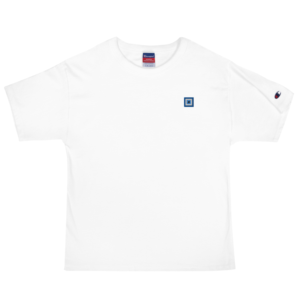 Que.R Greece Capsule Shirt | MATI Embroidery & QR Eye Print