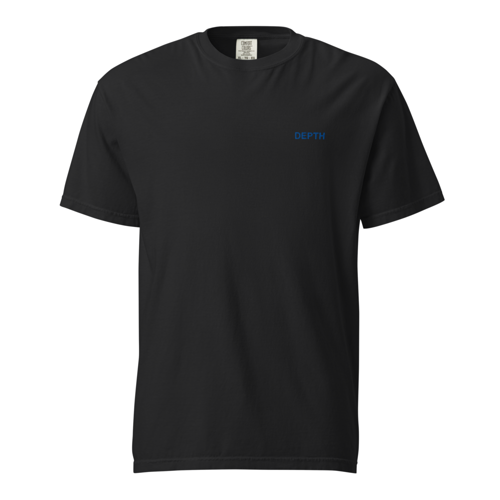 Que.R Greece Capsule Shirt | DEPTH Embroidery & Water QR