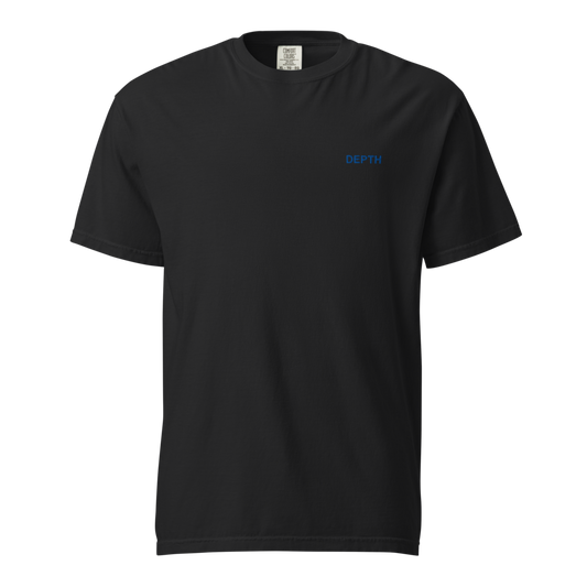 Que.R Greece Capsule Shirt | DEPTH Embroidery & Water QR