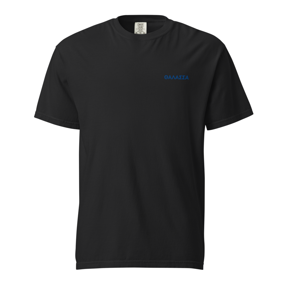 Que.R Greece Capsule Shirt | ΘΑΛΑΣΣΑ Embroidery