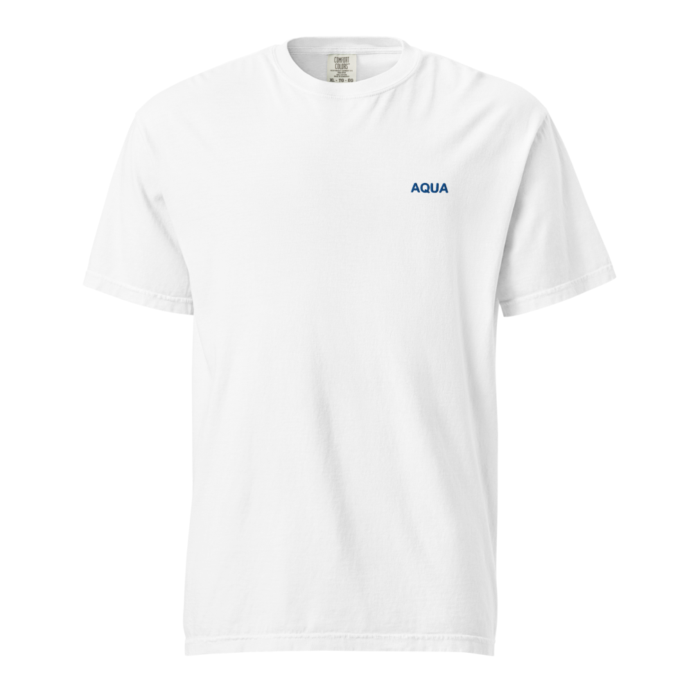Que.R Greece Capsule | AQUA Embroidered Shirt