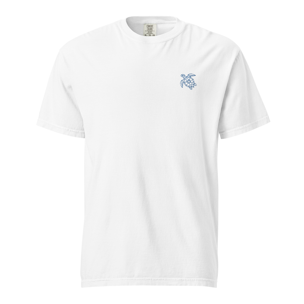 Que.R Greece Capsule | CARETTA Embroidered Shirt Teal